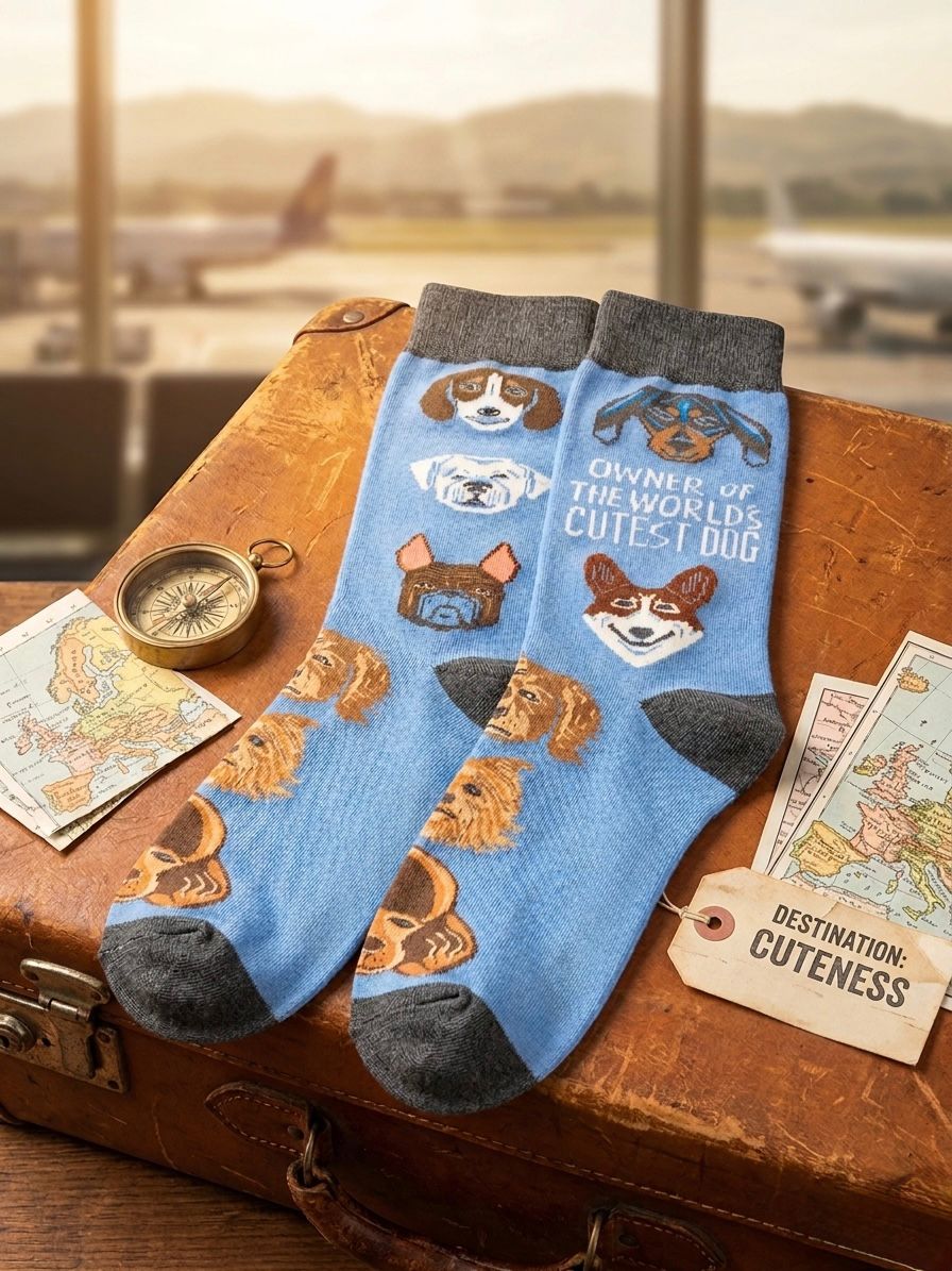 Paw-sitively Perfect Travel Socks