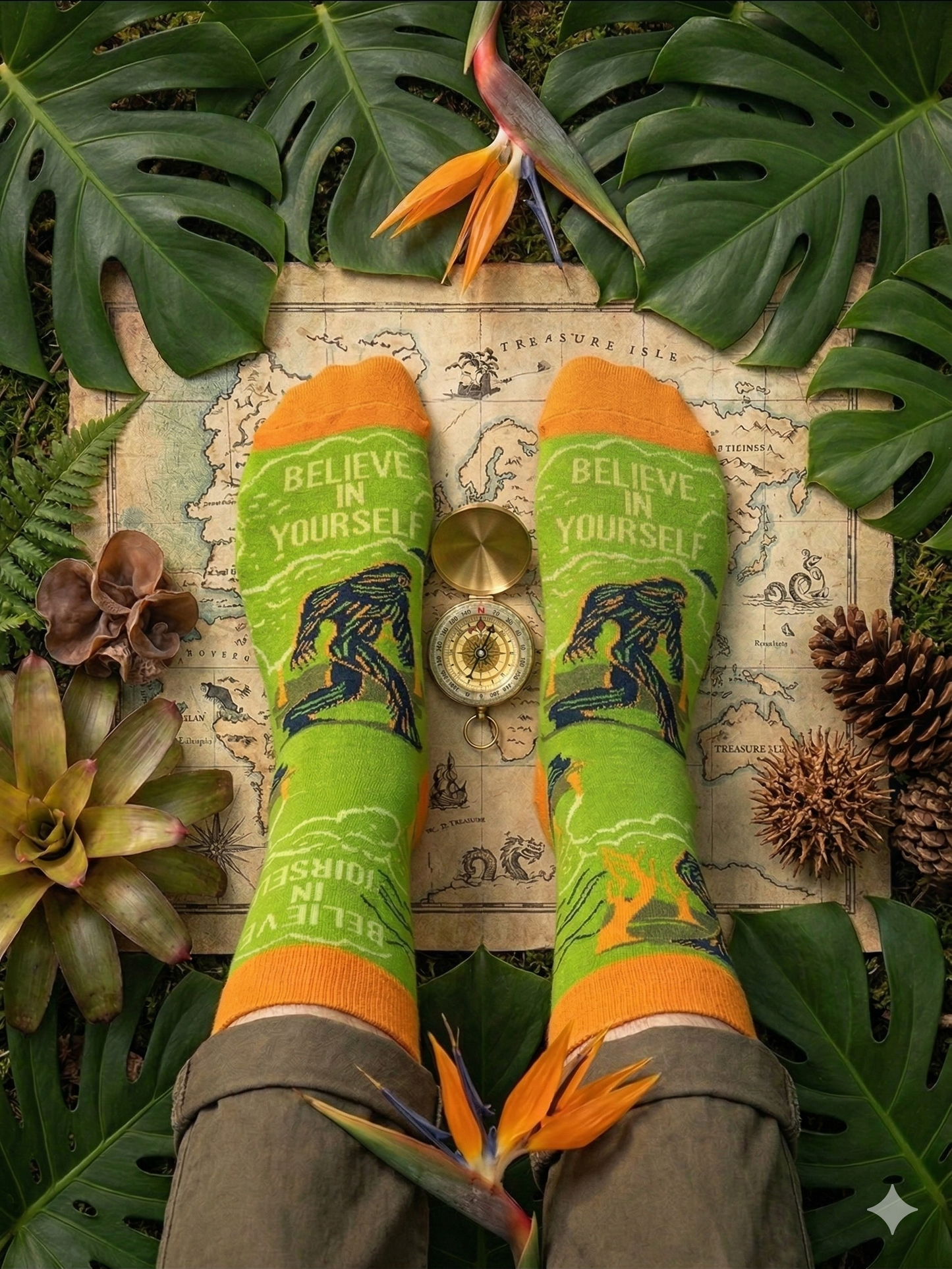 Bigfoot's Big Adventure: Socks to Believe In!