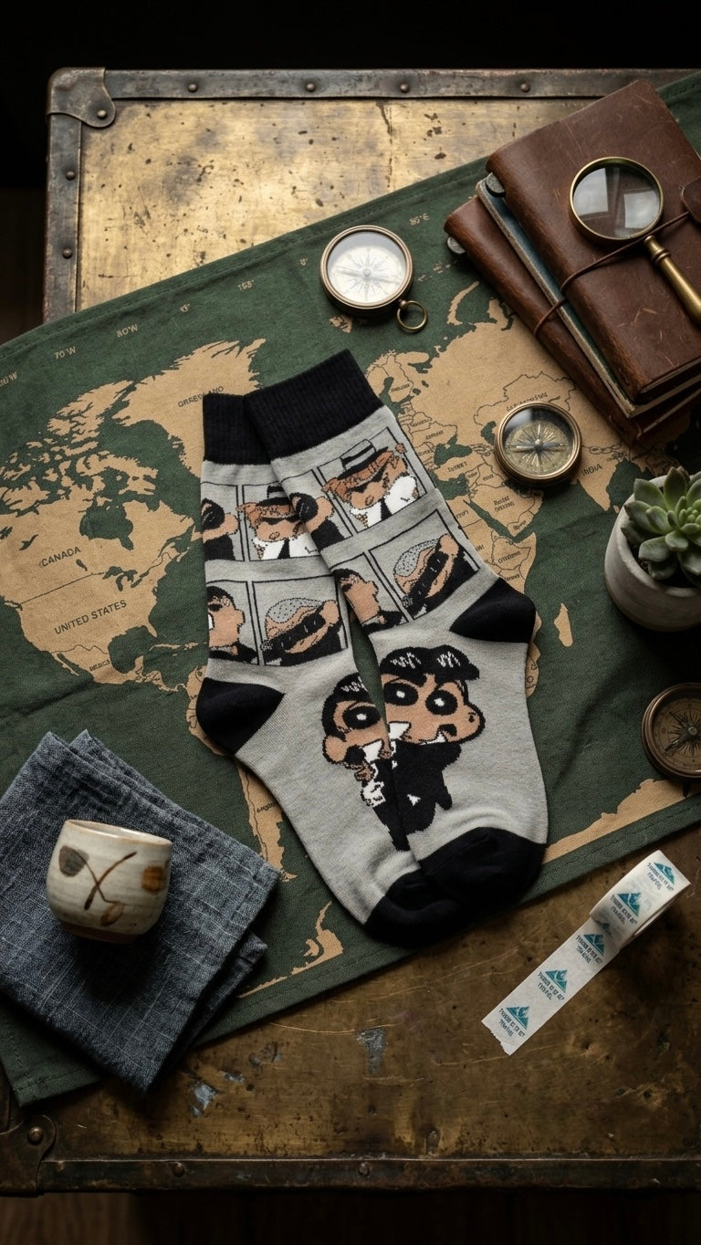 The Detective Shin-chan Socks