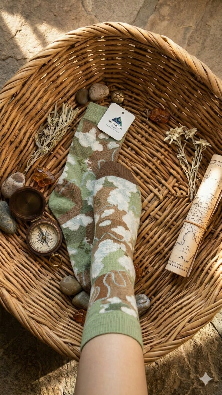 The "Highlands" Cloud-Link Sock