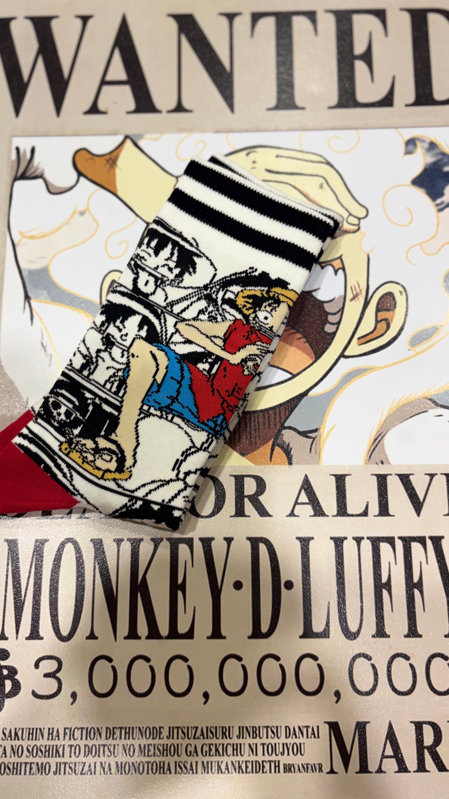 King of the Seas – One Piece Anime Crew Socks