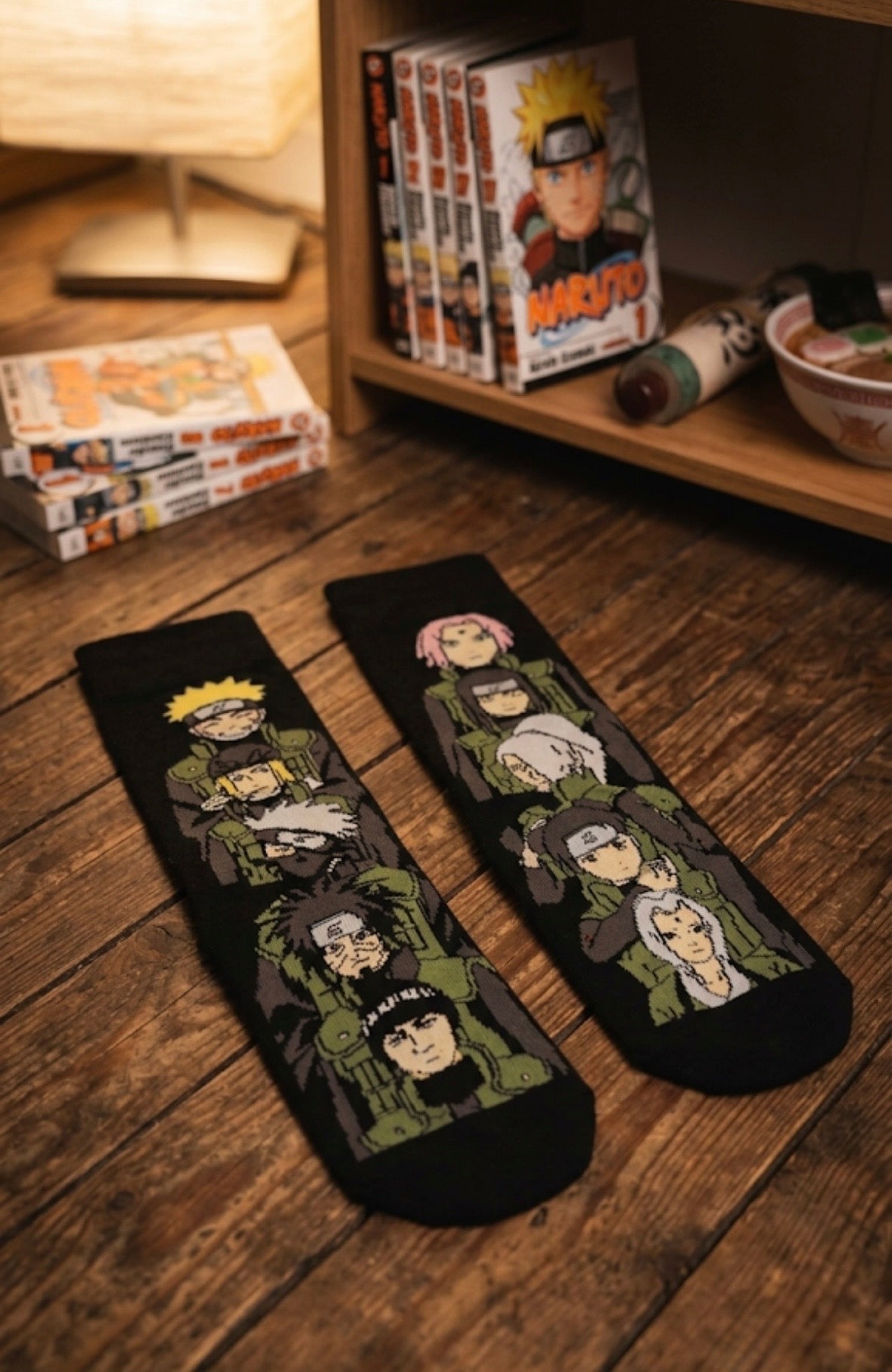 The Ultimate Naruto Ninja Squad Knitted Socks – Hidden Leaf Edition