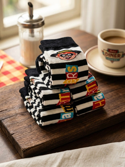 Hamburger Thief Fun Sock