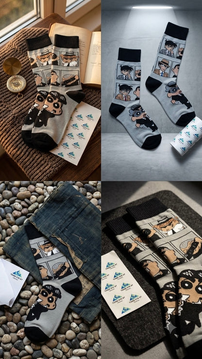 The Detective Shin-chan Socks