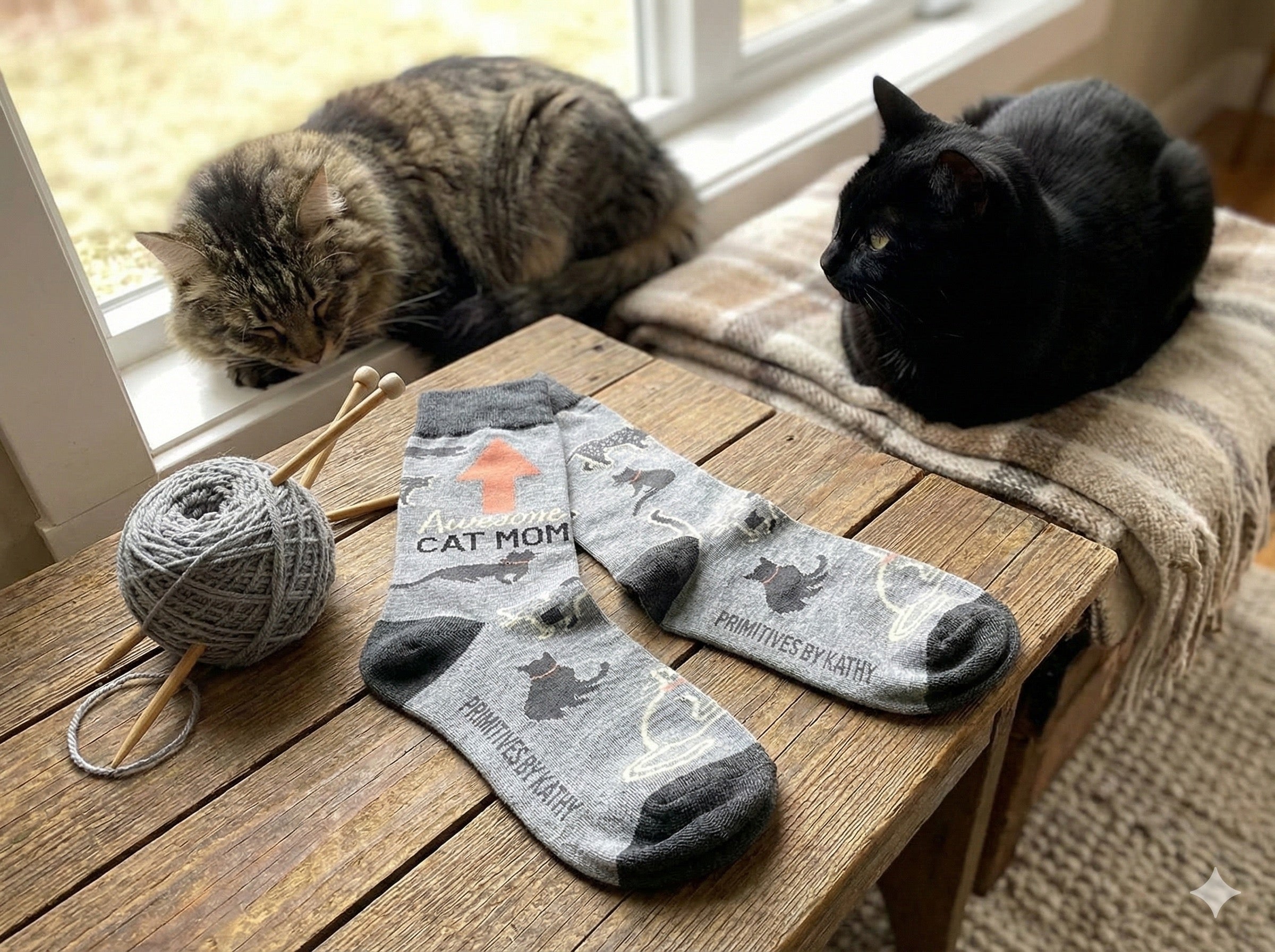 CAT-MOM SOCKS