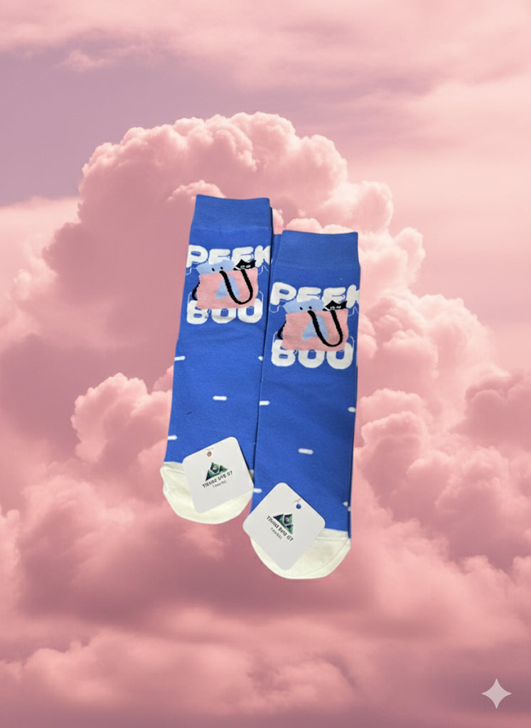 Peek-a-Boo Socks