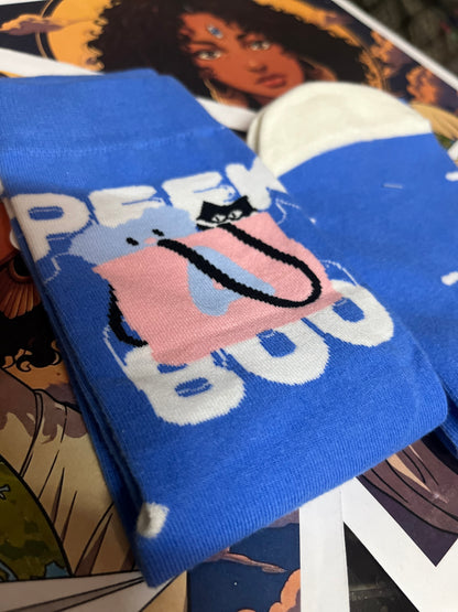 Peek-a-Boo Socks