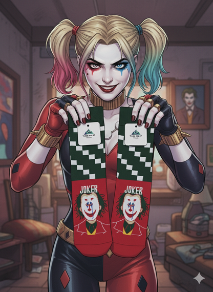 The Joker "Last Laugh" Collector's Edition Socks