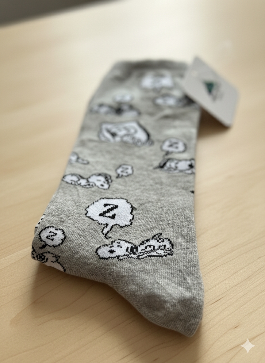 Snoopy 'zzz' Socks