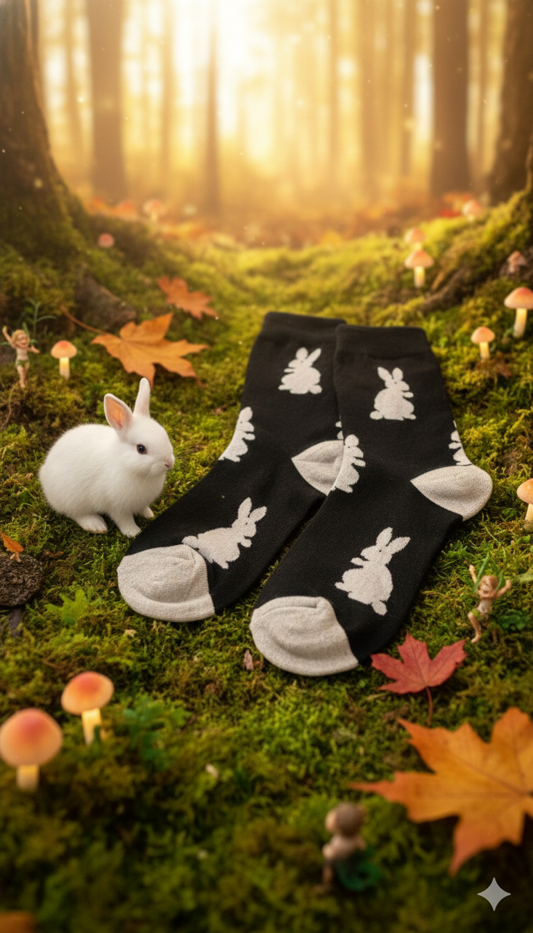 The Nomad Bunny Socks: Summit Edition