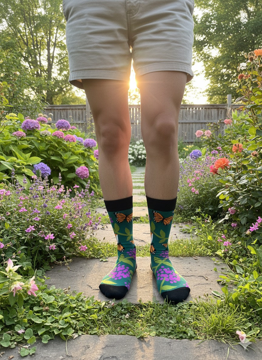 ENCHANTING BUTTERFLY SOCKS