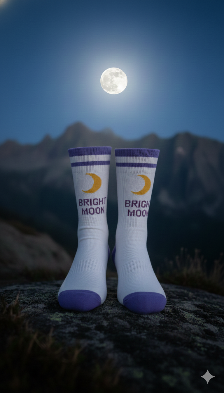 Bright Moon Adventure Socks