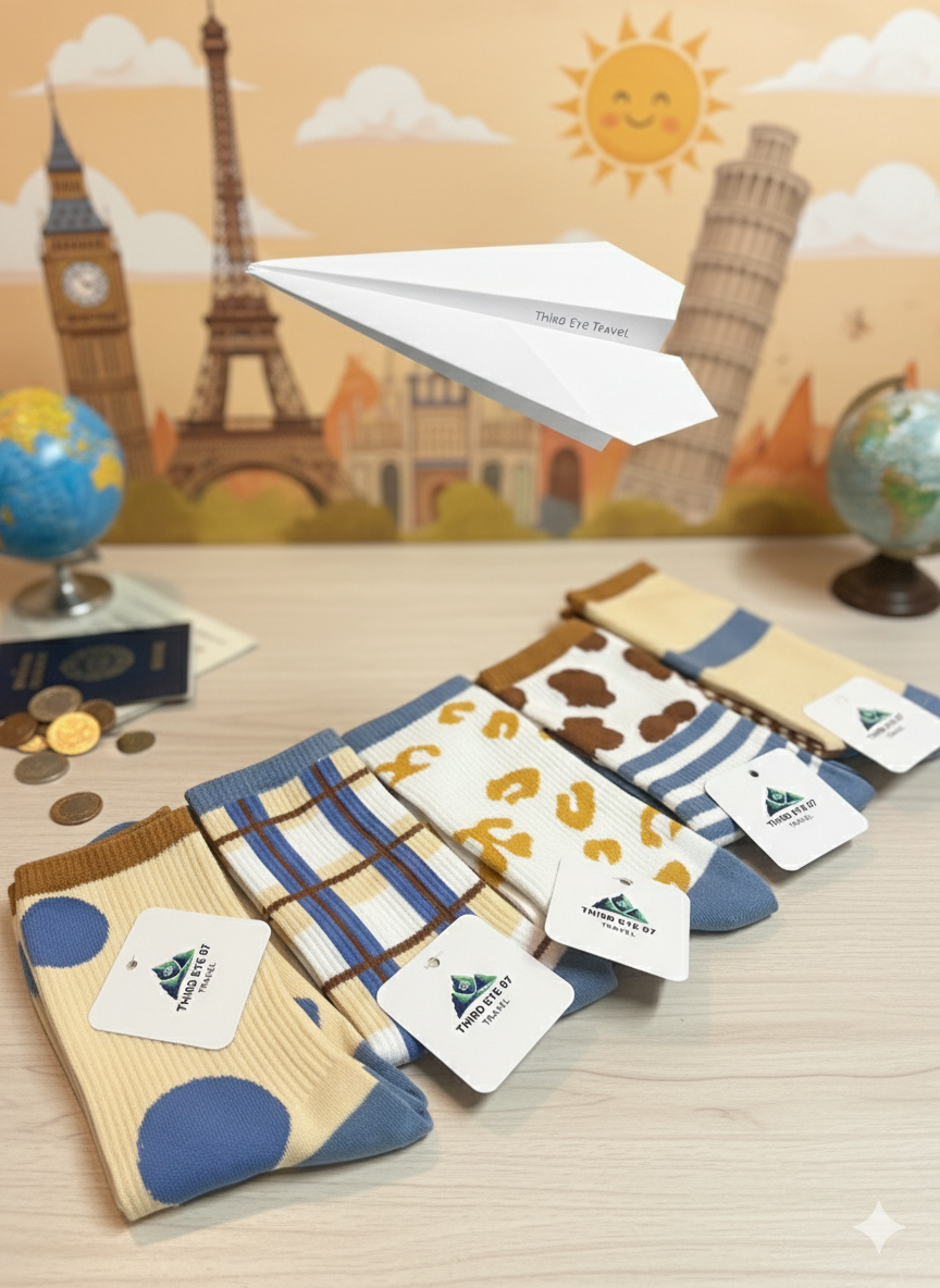 COOL COLOUR SOCKS PACK OF 5