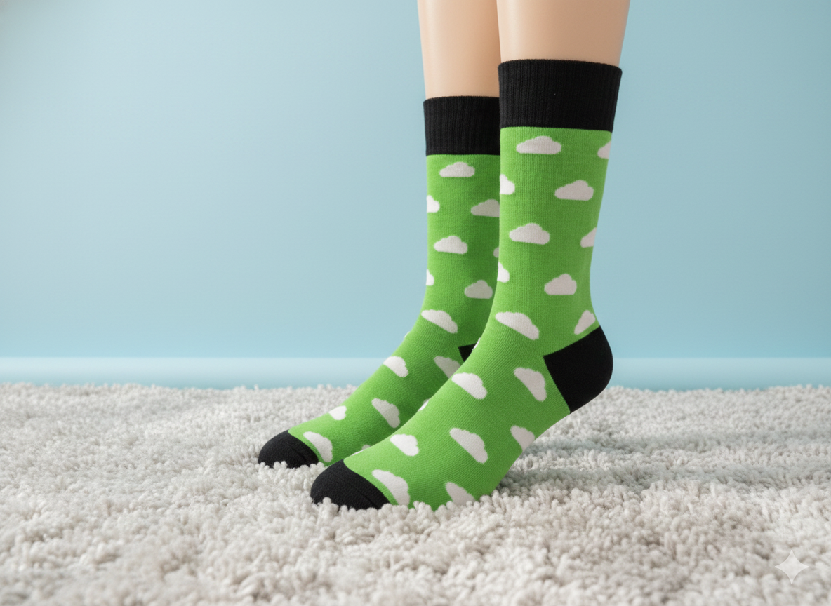 Cloud Nine Crew Socks