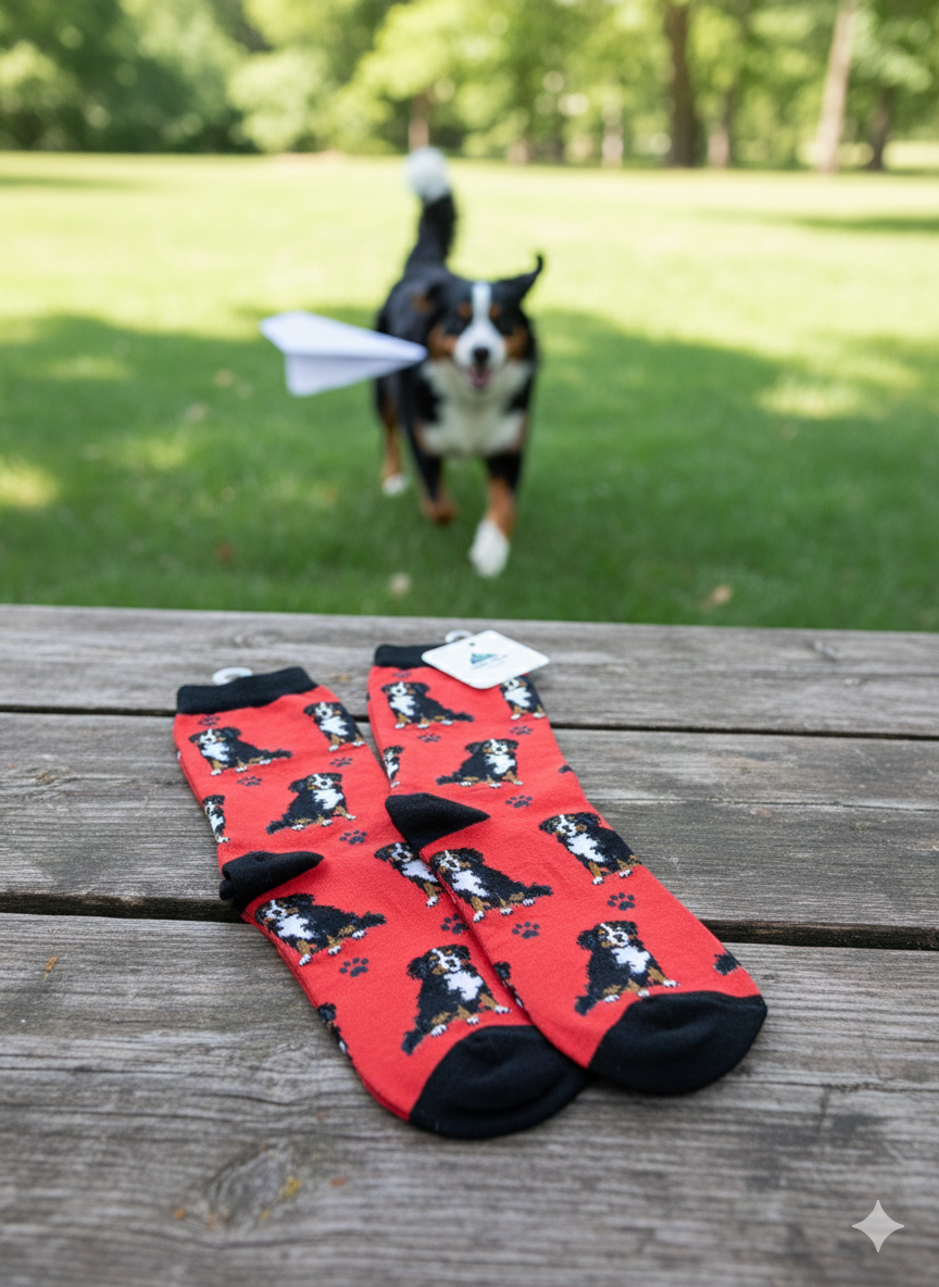 Your New Adventure Buddy Socks