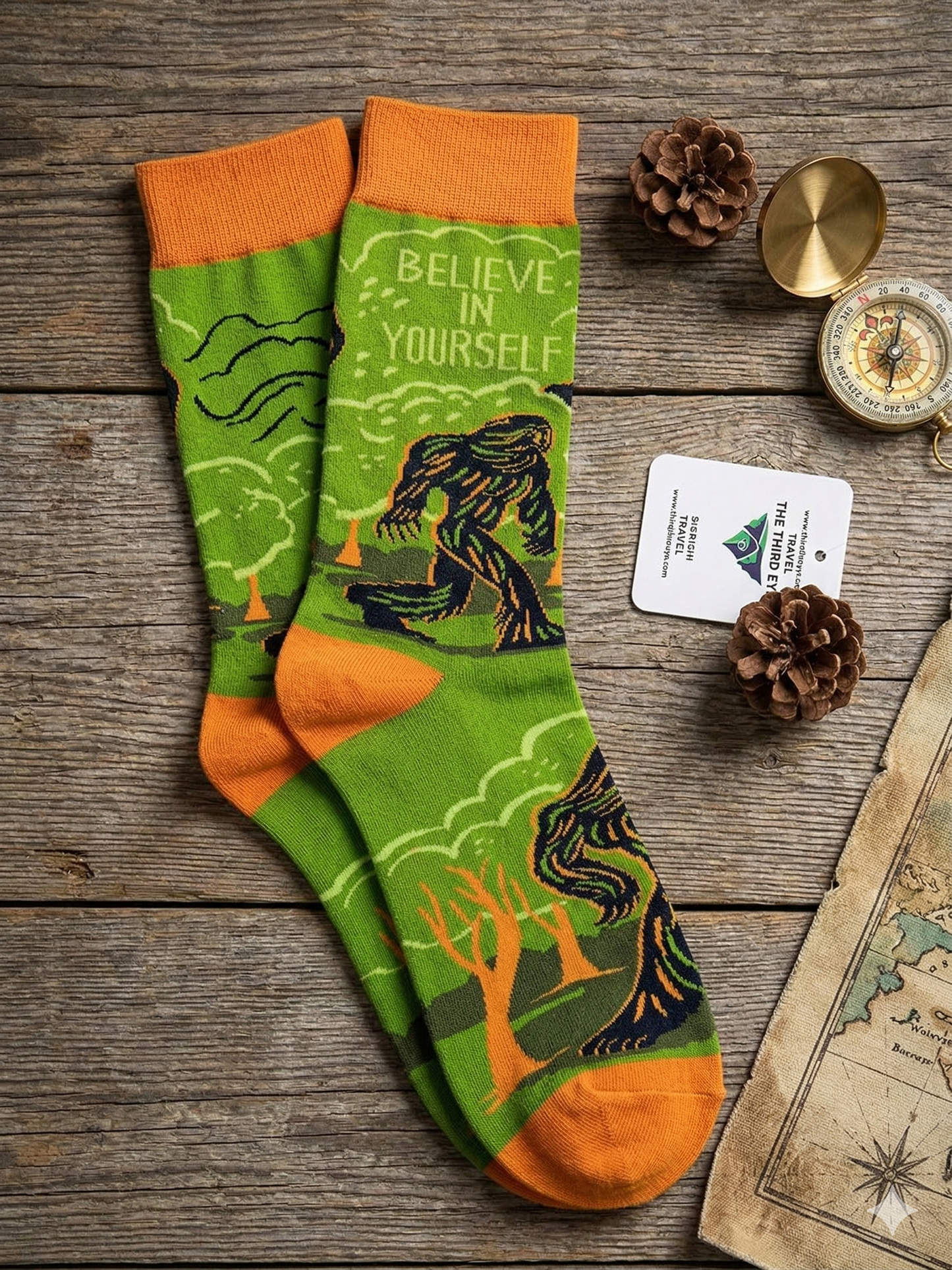 Bigfoot's Big Adventure: Socks to Believe In!