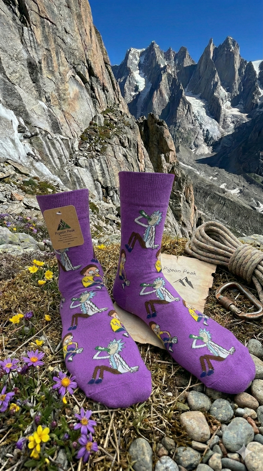 Multi-Dimensional Adventures Socks - The Third Eye Travel Collection