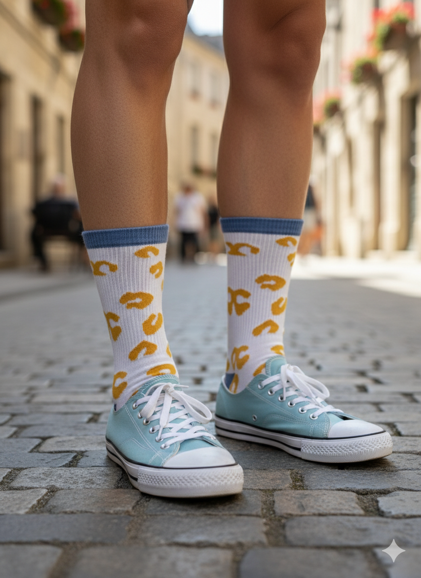 COOL COLOUR SOCKS PACK OF 5