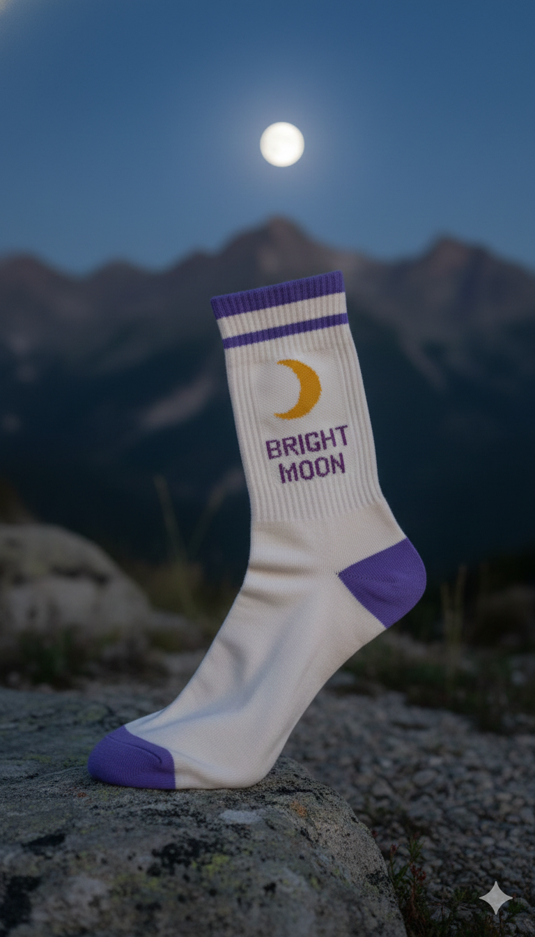 Bright Moon Adventure Socks