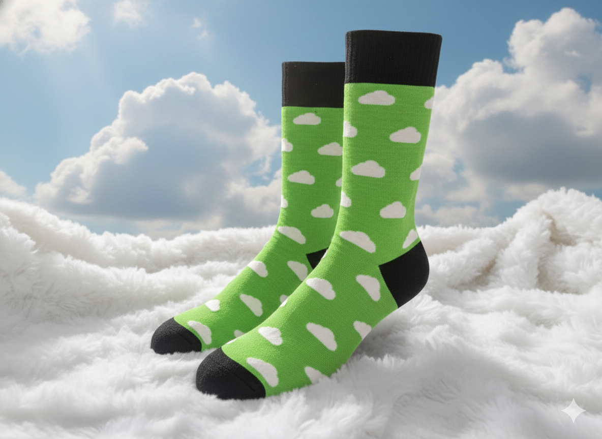 Cloud Nine Crew Socks