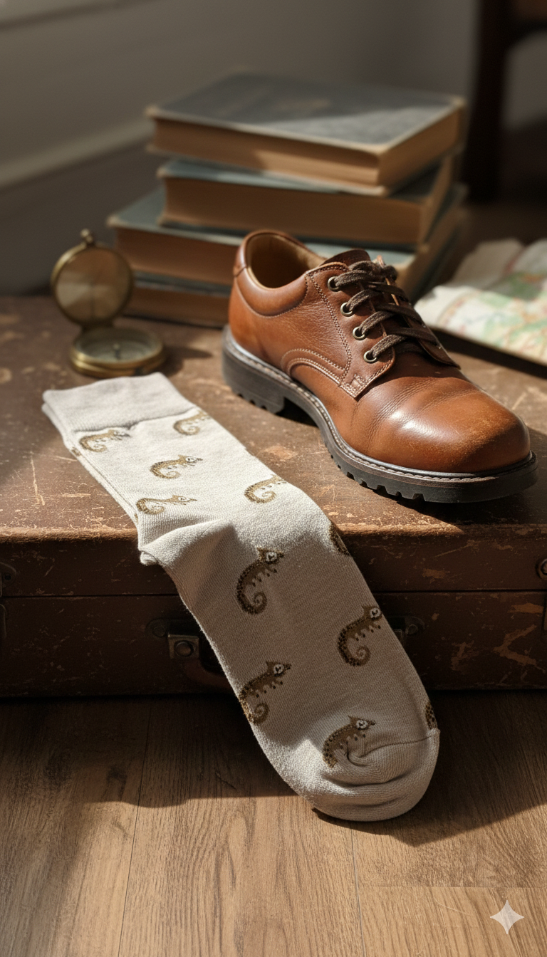 The Explorer’s Companion: Chameleon Travel Socks
