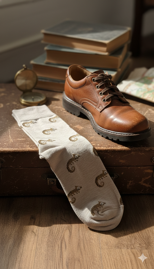 The Explorer’s Companion: Chameleon Travel Socks