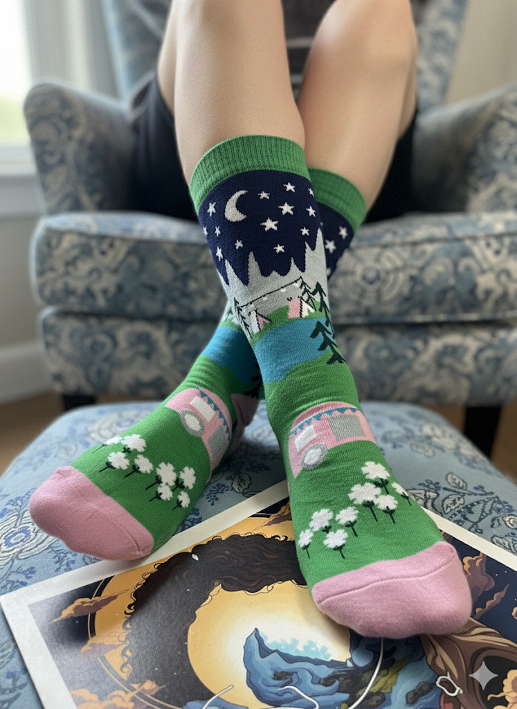 COZY CAMPING SOCKS