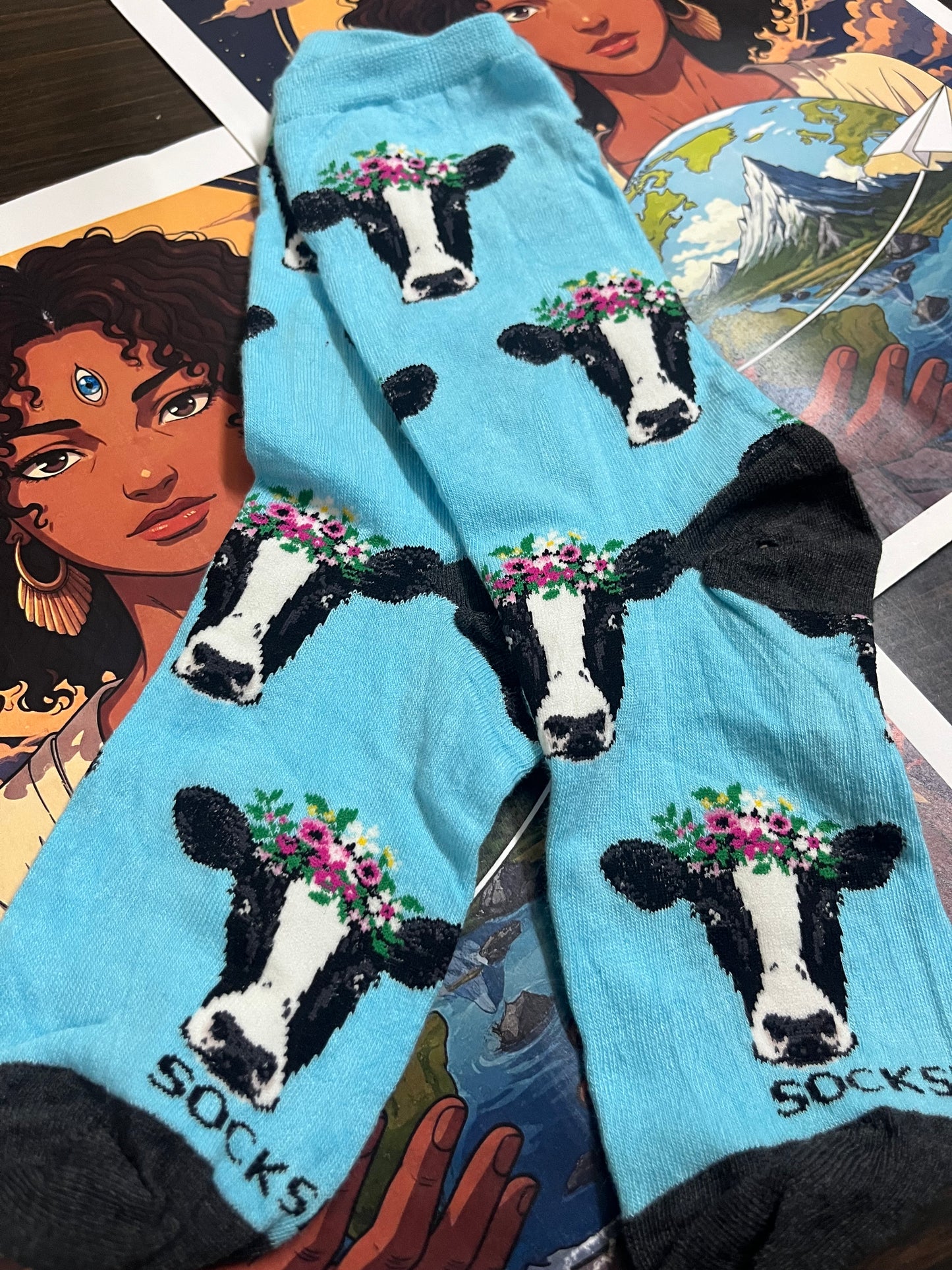 WOW COW SOCKS
