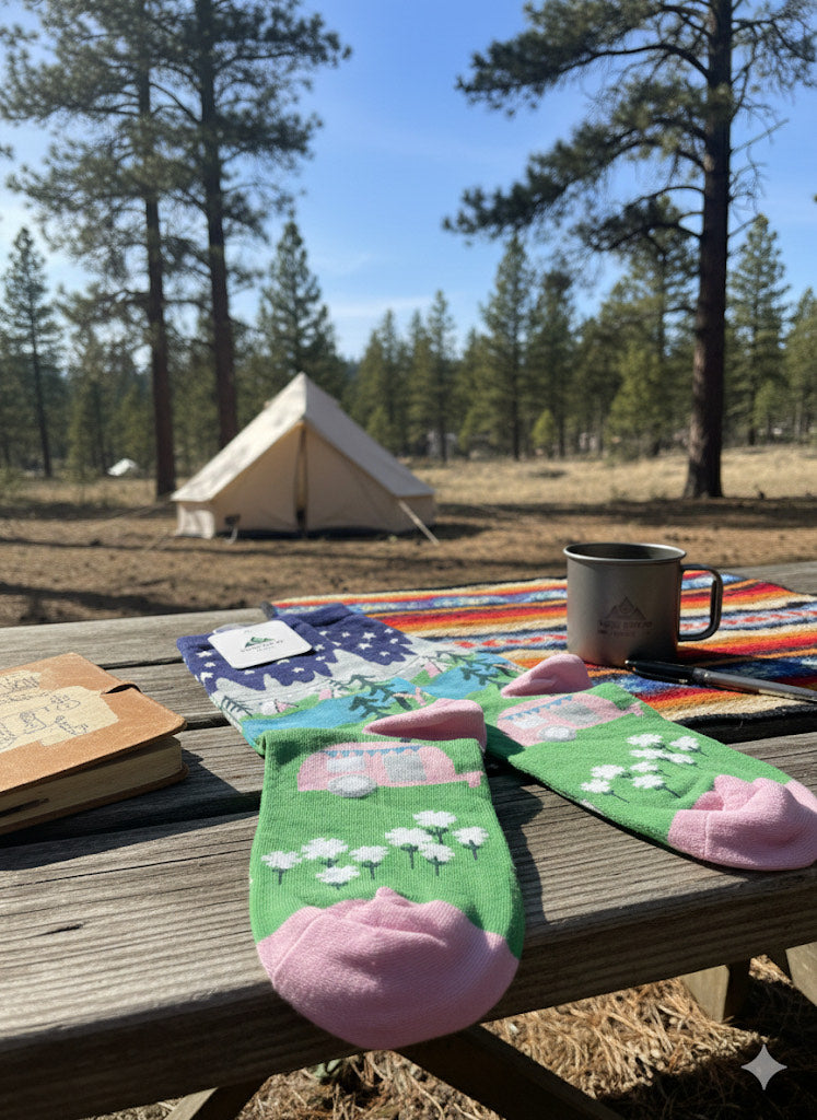 COZY CAMPING SOCKS