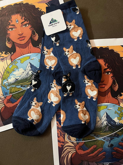CORGI LOVER SOCKS