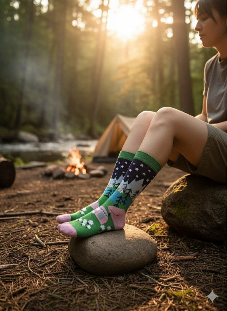 COZY CAMPING SOCKS