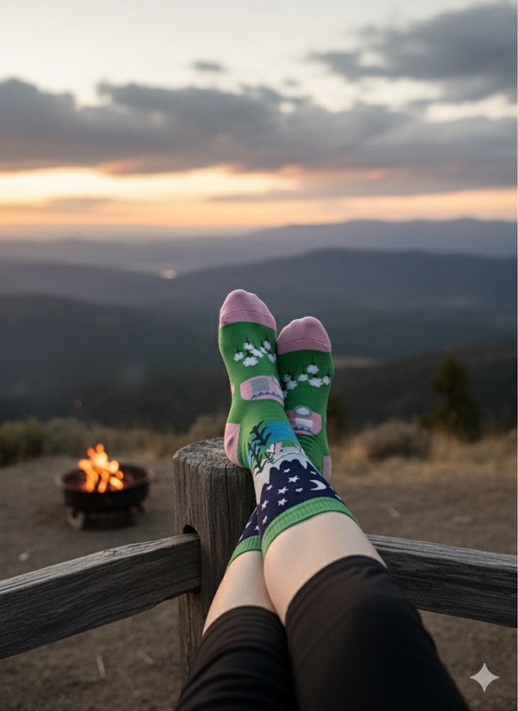 COZY CAMPING SOCKS