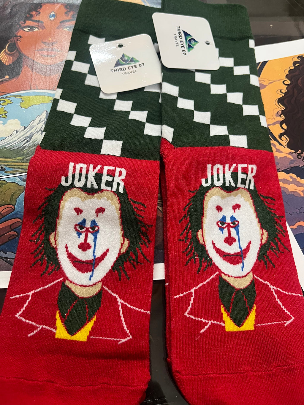 The Joker "Last Laugh" Collector's Edition Socks