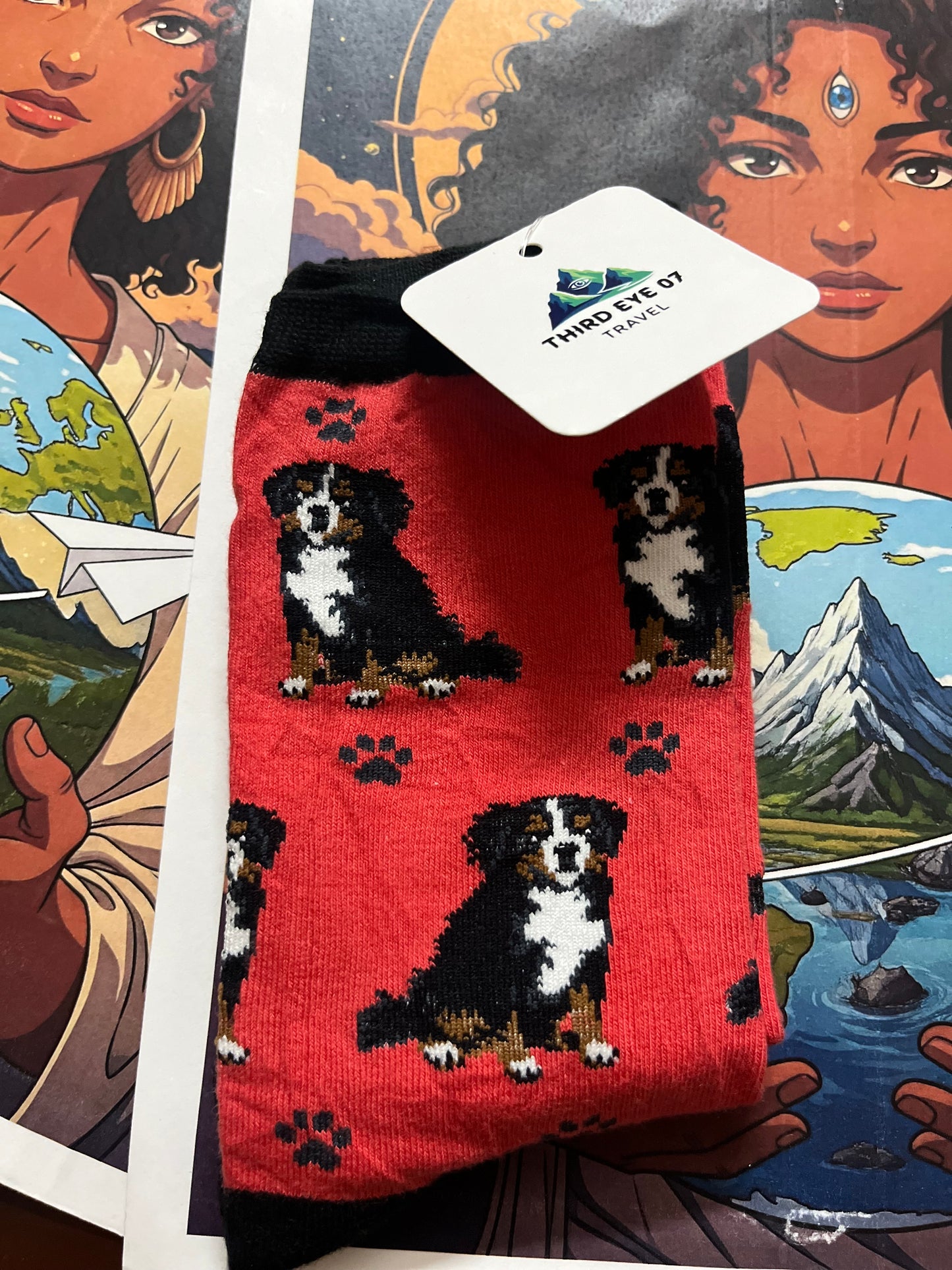 Your New Adventure Buddy Socks