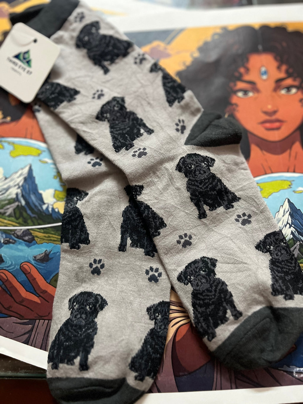 Paws-itively Adorable Pup Socks