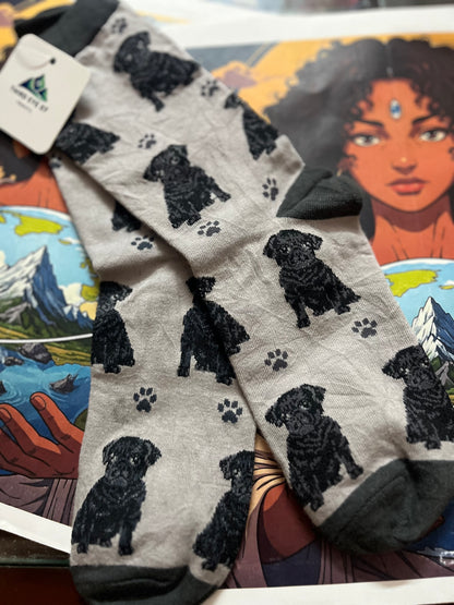 Paws-itively Adorable Pup Socks