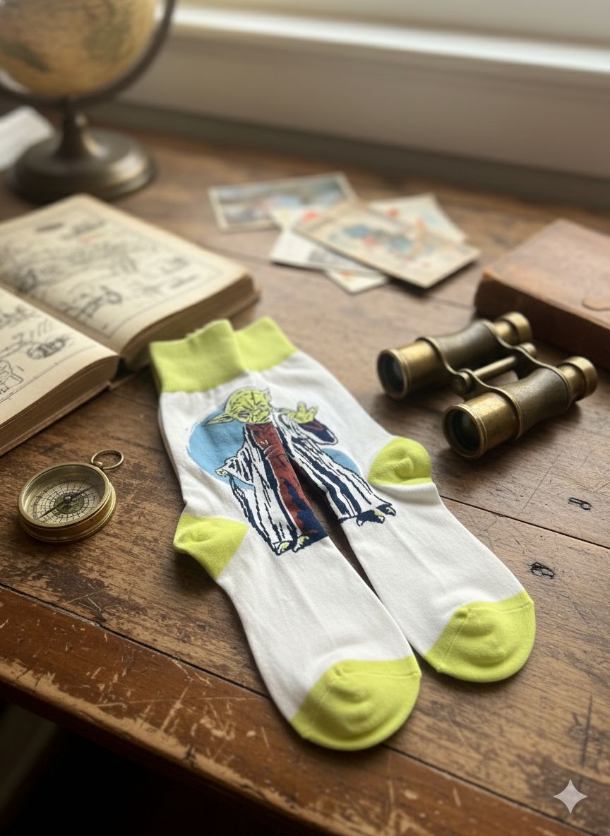 "Wise Wanderer" Master Crew Socks