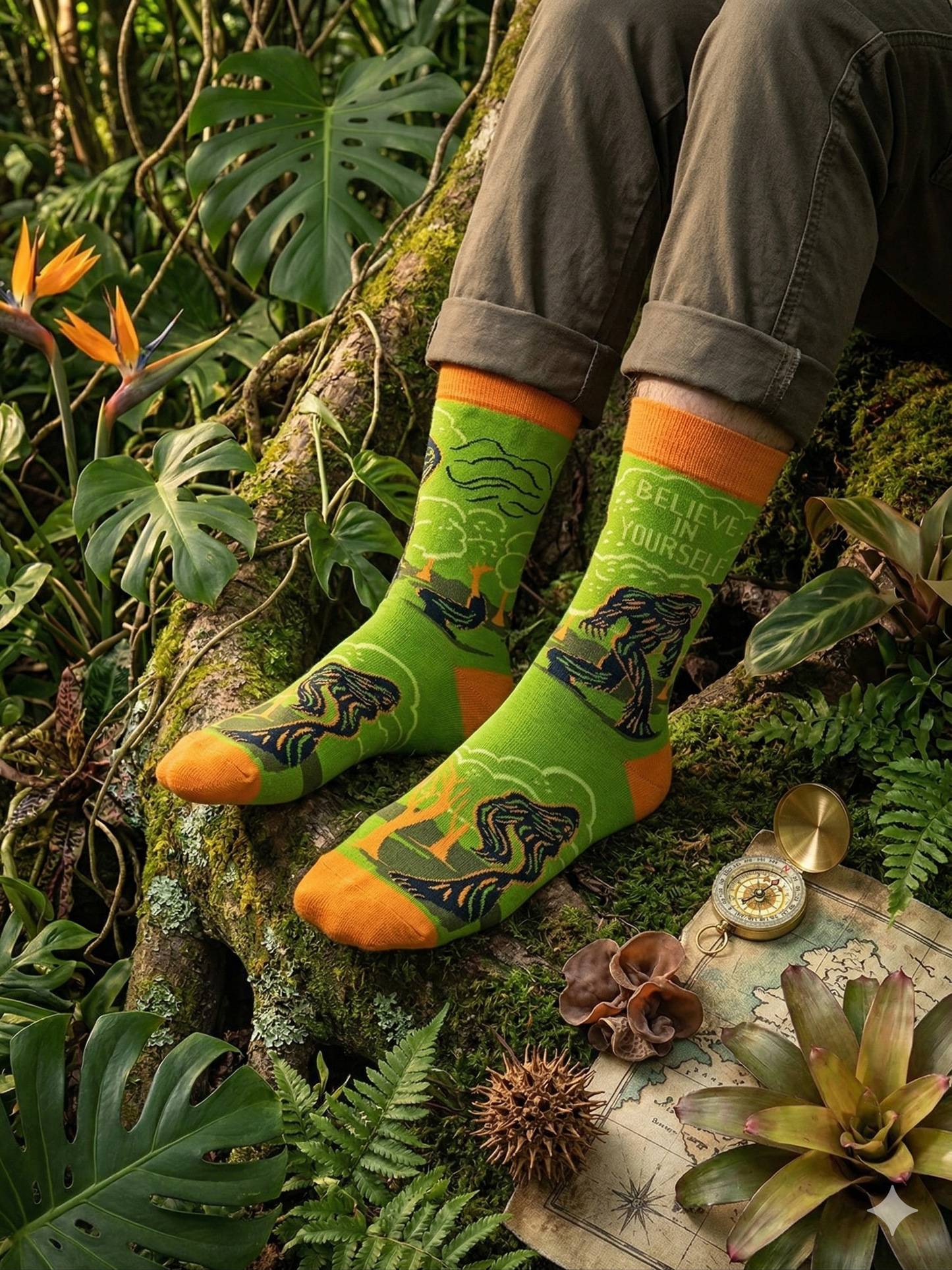 Bigfoot's Big Adventure: Socks to Believe In!